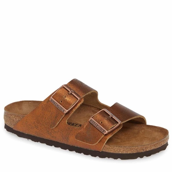 NIB Birkenstock Arizona brown sandals - Picture 6 of 8